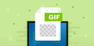 Making GIF on laptop