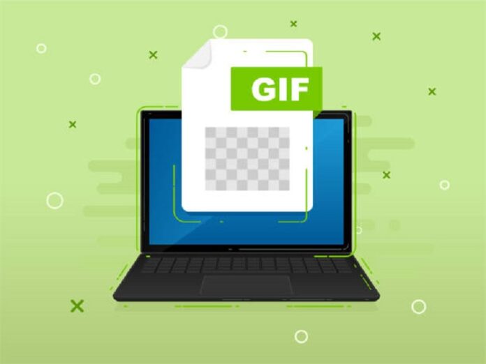 Making GIF on laptop
