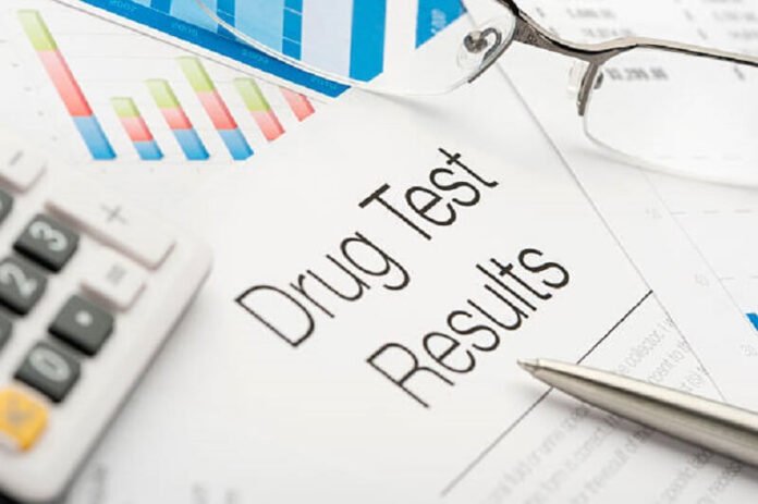 Drug test result