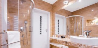 Shower Enclosures in a bathroom