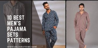 men in pajamas