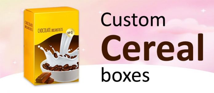 cereal box in choco flavor