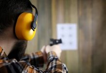 Man Ear Protection for Shooting