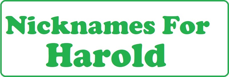 Nicknames-for-Harold